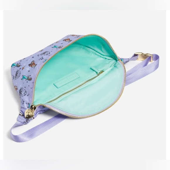 2026 NWT Stoney Clover Lane x Disney Princess Jasmine Jumbo Fanny + Sticker - Picture 2 of 6